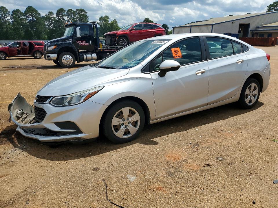 2018 Chevrolet VIN 1G1BC5SM5J7244337 COPART salvage auction — FRONT END, Id - Salvage Certificate Of Title, sold $900 on 2026-07-27 (photo 1)