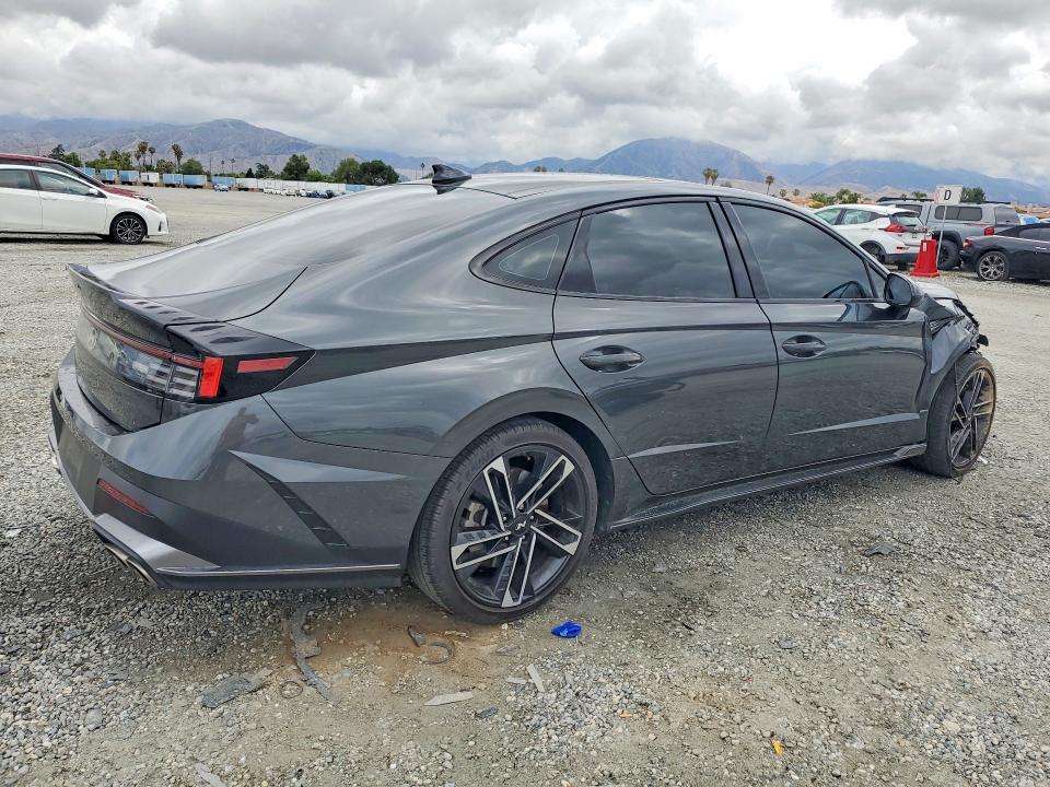 2025 Hyundai VIN KMHL54JC2SA504072 COPART salvage auction — FRONT END, Ca - Salvage Certificate, sold $7,100 on 2026-07-08 (photo 3)