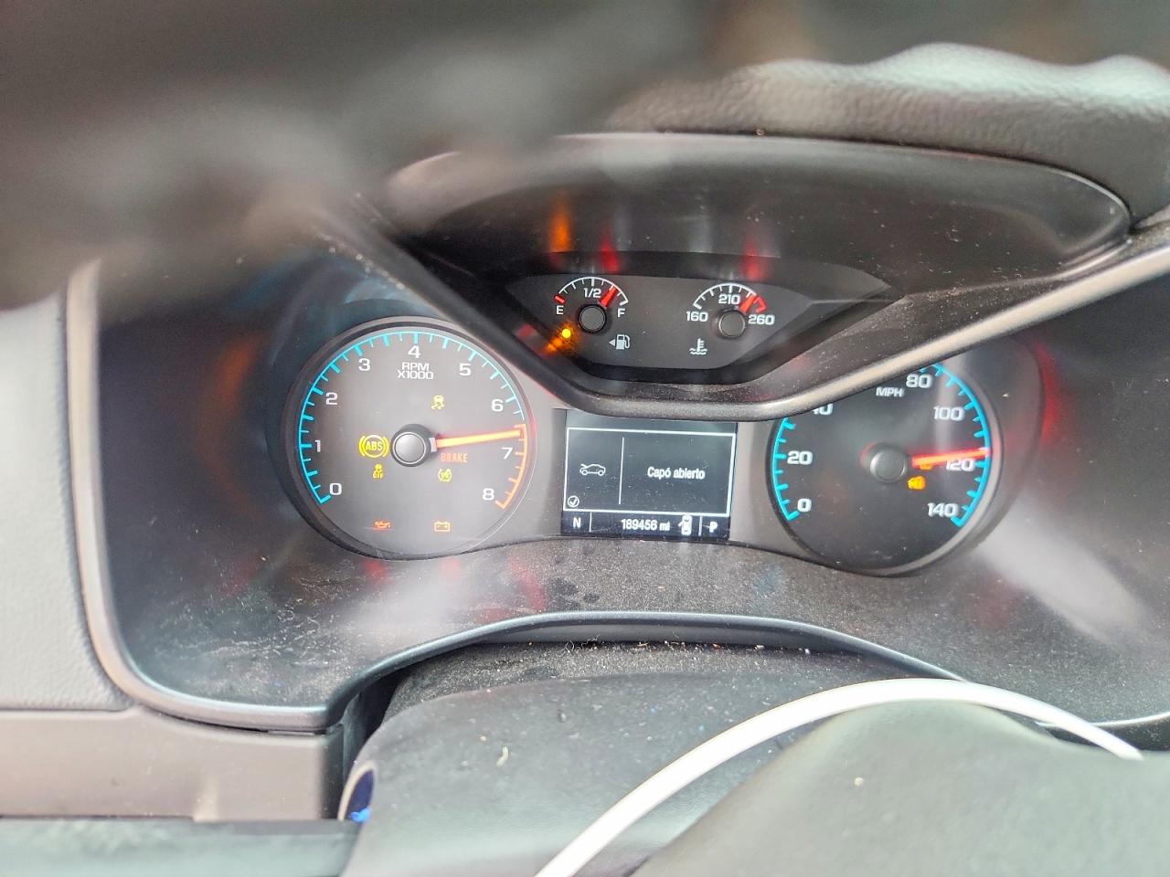 2015 Chevrolet Colorado VIN 1GCGSCE34F1128094 COPART salvage auction — Front End, TX - SALVAGE VEHICLE TITLE, sold $4,300 on 2026-06-25 (photo 9)
