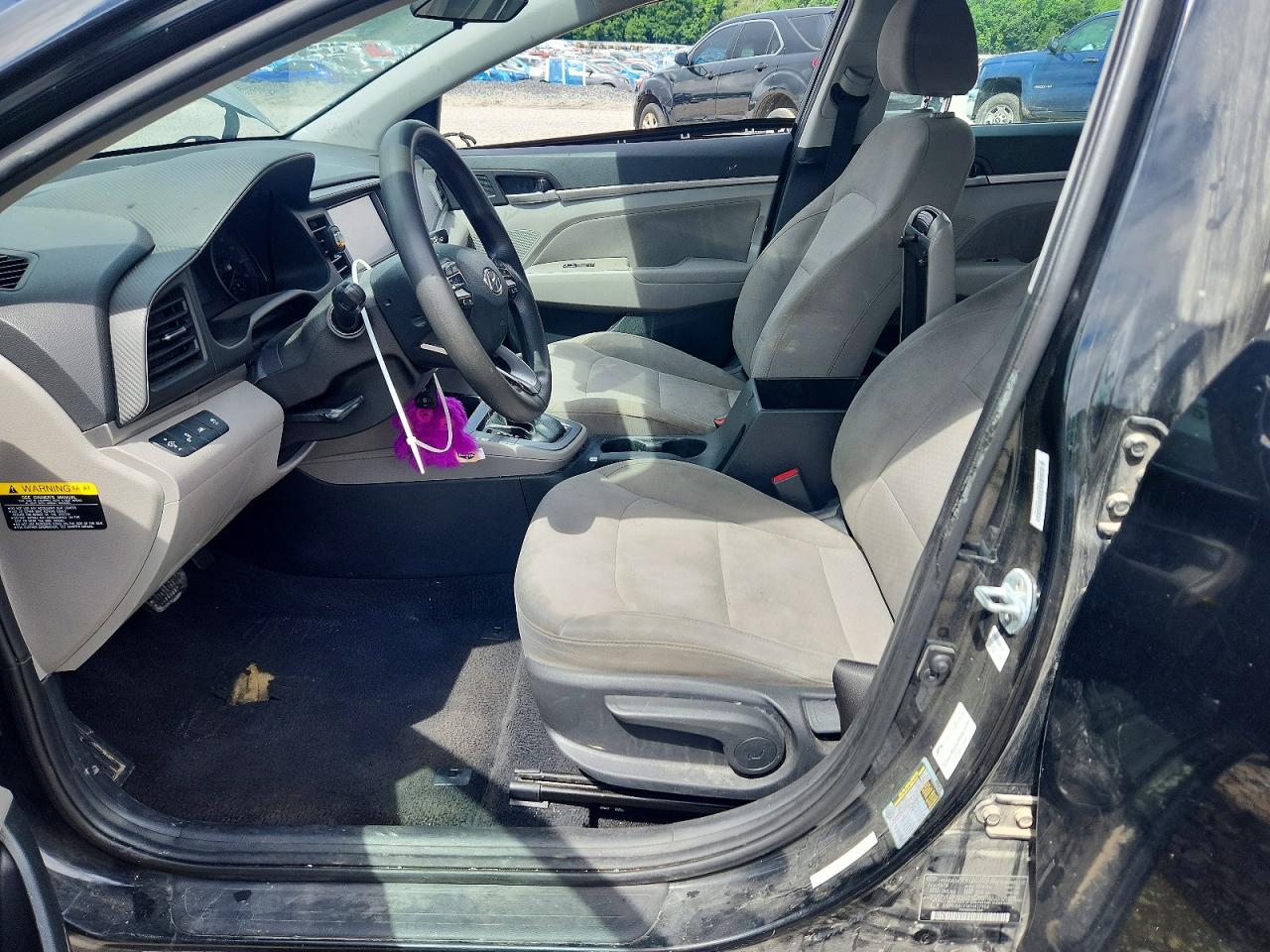 2019 Hyundai Elantra VIN 5NPD84LF1KH427954 COPART salvage auction — Front End, TN - SALVAGE CERTIFICATE, sold $1,900 on 2026-07-09 (photo 7)