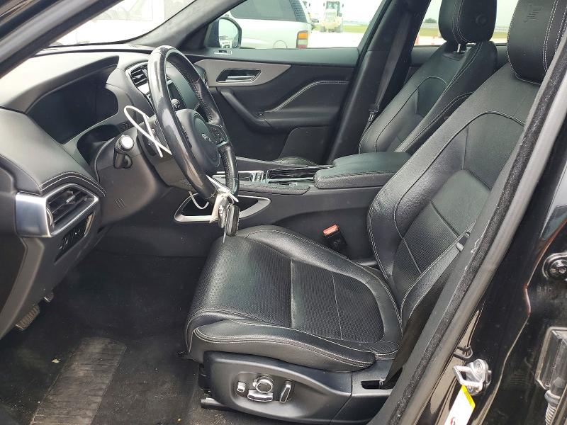 2018 Jaguar F-pace VIN SADCM2FV7JA286784 COPART salvage auction — FRONT END, Tx - Salvage Vehicle Title, sold $80 on 2026-07-23 (photo 7)