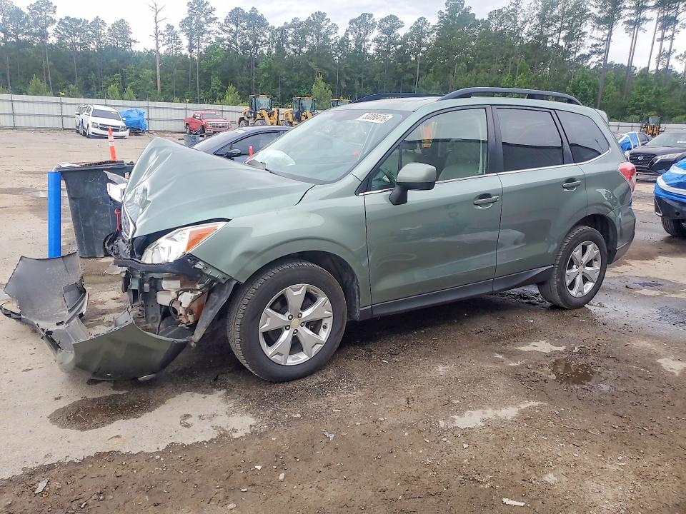 2015 Subaru Forester VIN JF2SJAHC8FH800602 COPART salvage auction — FRONT END, Sc - Cert Of Title-Salvage, sold $950 on 2026-07-20 (photo 1)