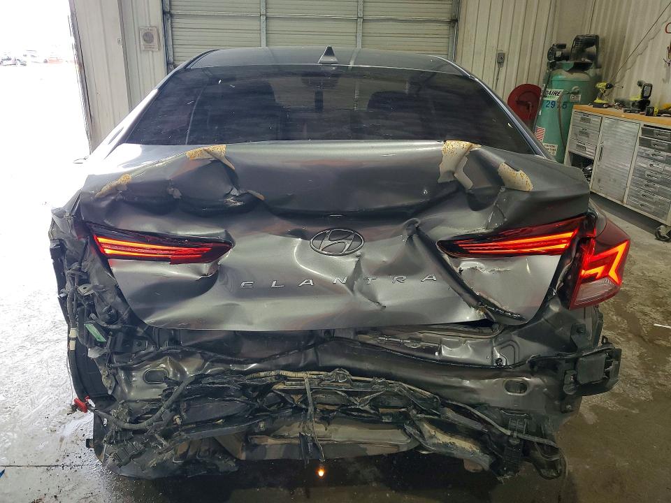 2020 Hyundai Elantra VIN 5NPD84LF4LH529671 COPART salvage auction — REAR END, Ok - Cert Of Title-Salvage, sold $1,600 on 2026-07-22 (photo 6)