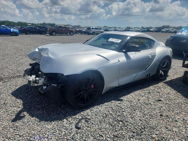 2022 Toyota Supra VIN WZ1DB0C06NW053430 COPART salvage auction — FRONT END, Fl - Cert Of Title Slvg Rebuildable, sold $10,300 on 2026-07-07 (photo 1)