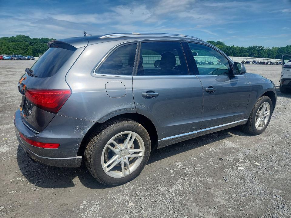2015 Audi Q5 VIN WA1LFAFP7FA127475 COPART salvage auction — REAR END, NC - SALVAGE CERTIFICATE OF TITLE, sold $2,500 on 2026-07-29 (photo 3)