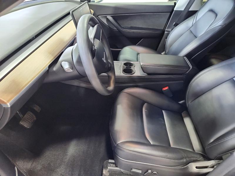 2021 Tesla Model y VIN 5YJYGDEE6MF184135 COPART salvage auction — REAR END, Va - Certificate Of Title, sold $6,300 on 2026-07-24 (photo 7)