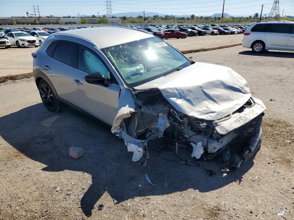 2024 Mazda Cx-30 VIN 3MVDMBBM1RM702838 COPART salvage auction — UNDERCARRIAGE, Az - Cert Of Title - Salvage, sold $1,800 on 2026-07-10 (photo 4)