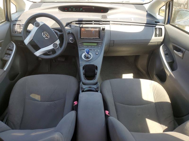 2011 Toyota Prius VIN JTDKN3DU7B0296176 COPART salvage auction — REAR END, Ca - Salvage Certificate, sold $800 on 2026-07-09 (photo 8)