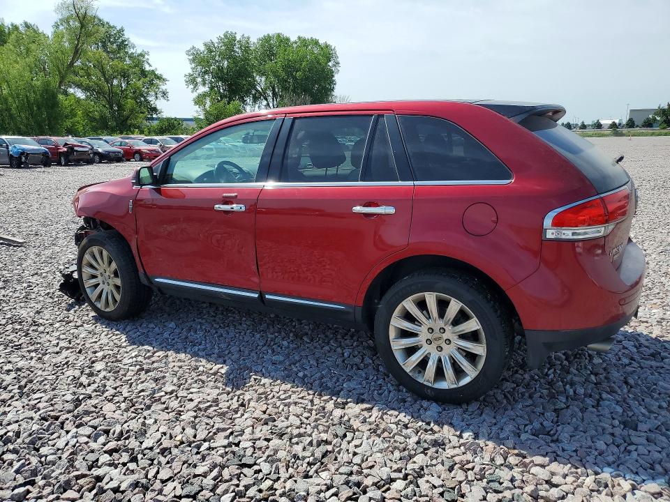 2014 Lincoln Mkx VIN 2LMDJ8JK8EBL09377 COPART salvage auction — FRONT END, IA - CERT OF TITLE-SALVAGE TITLE, sold $450 on 2026-07-08 (photo 2)