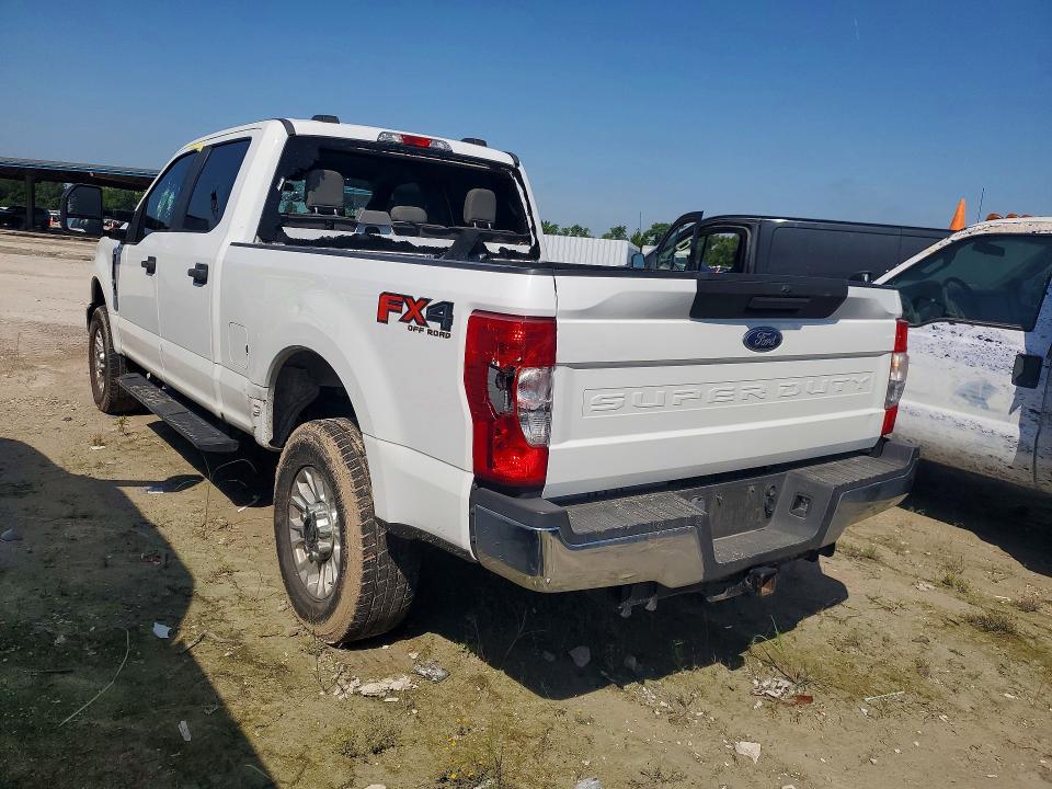 2021 Ford F-250 super duty VIN 1FT7W2BN6MEC26215 COPART salvage auction — VANDALISM, Tx - Certificate Of Title, sold $16,000 on 2026-08-28 (photo 2)