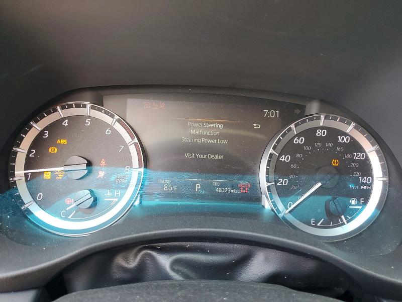 2024 Toyota Highlander VIN 5TDKDRBH5RS547361 COPART salvage auction — FRONT END, Ks - Cert Of Title-Salvage, sold $12,700 on 2026-07-17 (photo 9)