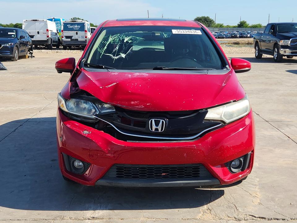 2016 Honda Fit VIN JHMGK5H71GX046430 COPART salvage auction — FRONT END, Tx - Salvage Vehicle Title, sold $2,900 on 2026-07-09 (photo 5)