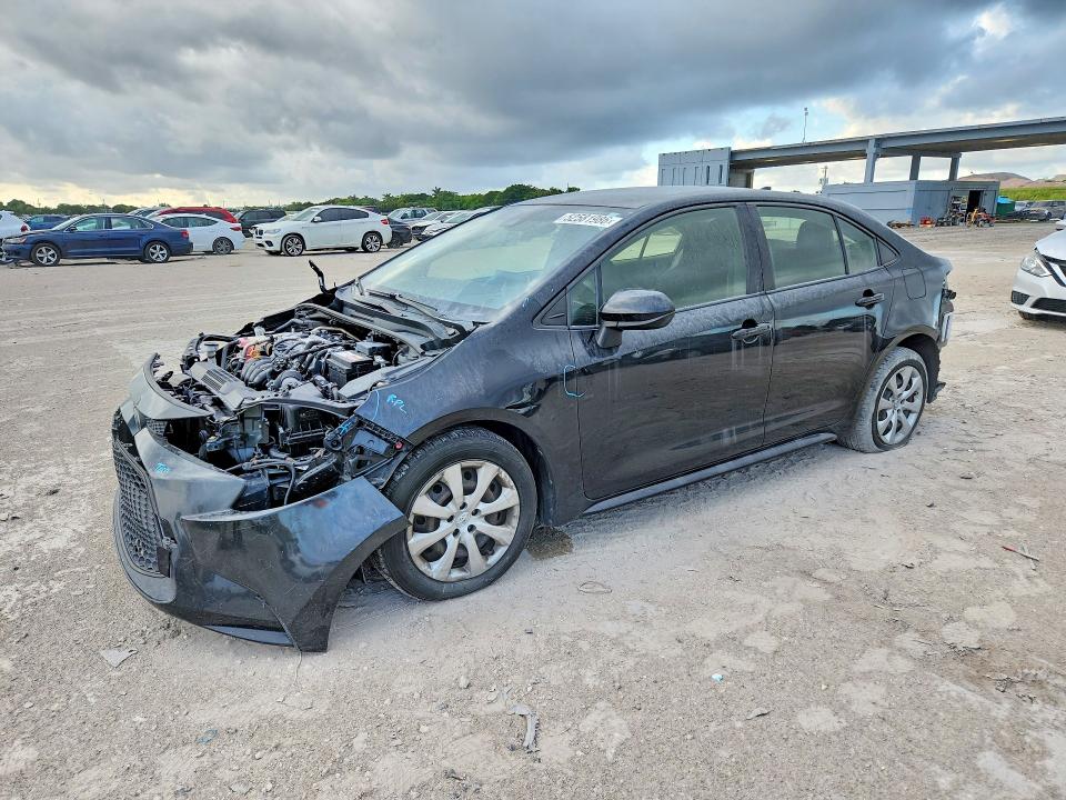 2021 Toyota Corolla VIN JTDEPMAE1MJ140870 COPART salvage auction — FRONT END, Fl - Cert Of Title Slvg Rebuildable, sold $3,650 on 2026-07-16 (photo 1)