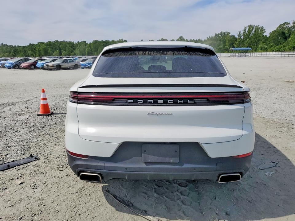 2024 Porsche Cayenne VIN WP1BA2AY1RDA56488 COPART salvage auction — FRONT END, Ny - Mv-907A Salvage Certificate (P), sold $41,750 on 2026-07-08 (photo 6)