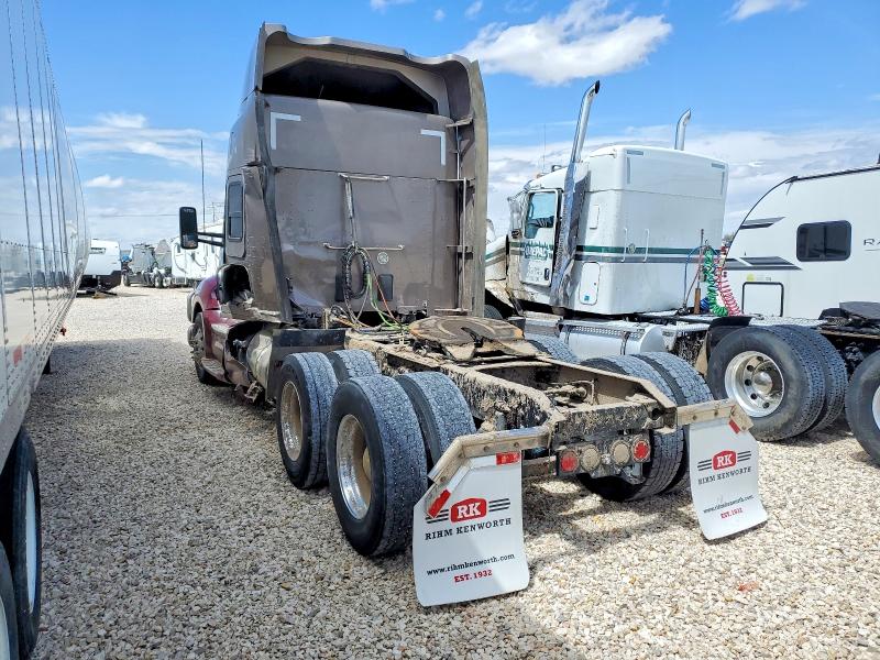 2021 Kenworth T680 VIN 1XKYD49X3MJ452141 COPART salvage auction — SIDE, NE - CERT OF TITLE-SALVAGE, sold $15,300 on 2026-07-09 (photo 3)