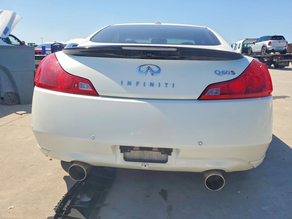 2015 Infiniti Q60 VIN JN1CV6EK3FM870020 COPART salvage auction — FRONT END, Tx - Salvage Vehicle Title, sold $4,700 on 2026-07-09 (photo 6)