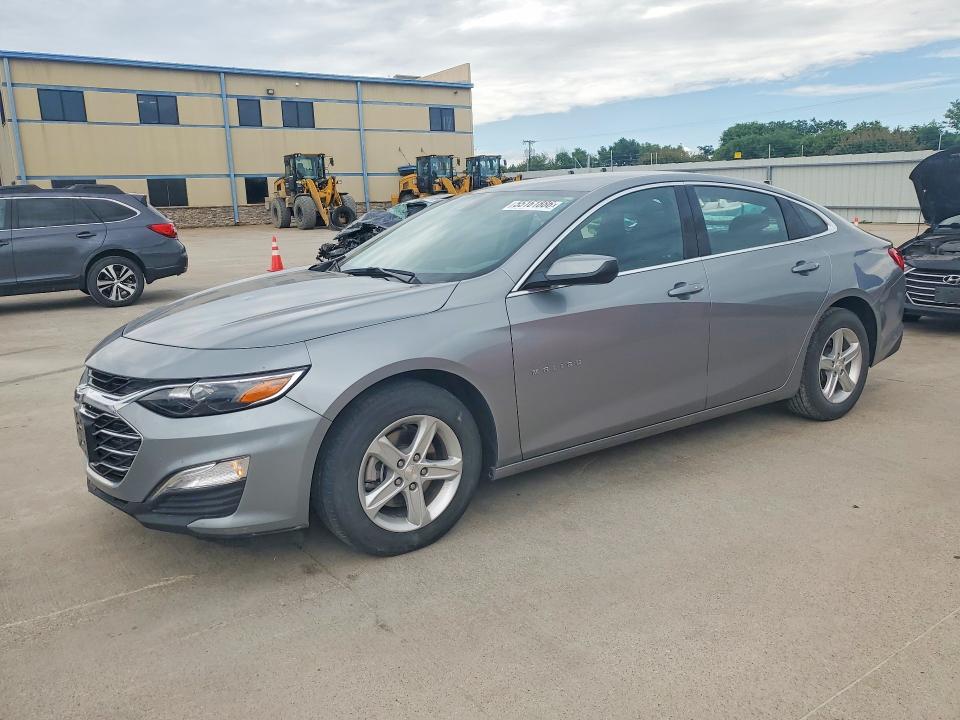 2025 Chevrolet VIN 1G1ZB5STXSF109631 COPART salvage auction — HAIL, Tx - Certificate Of Title, sold $8,200 on 2026-07-23 (photo 1)