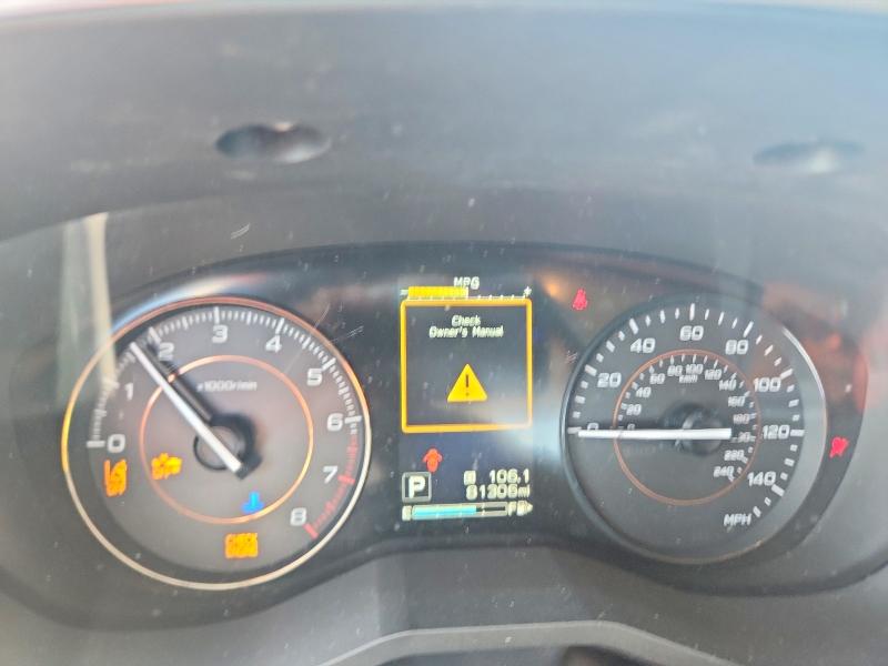 2018 Subaru Xv VIN JF2GTADC9JH252866 COPART salvage auction — FRONT END, Fl - Cert Of Title Slvg Rebuildable, sold $550 on 2026-07-09 (photo 9)