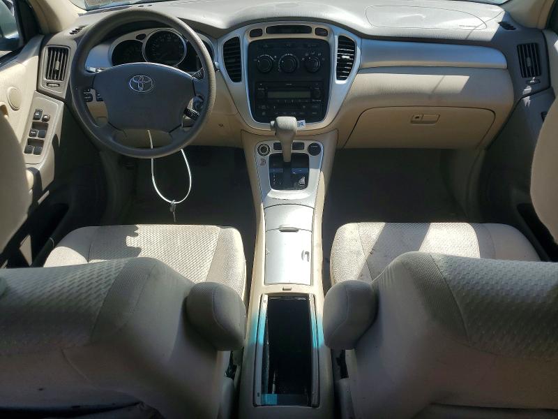 2006 Toyota Highlander VIN JTEEP21A860157316 COPART salvage auction — FRONT END, Nj - Cert Of Title-Salvage, sold $1,150 on 2026-07-02 (photo 8)
