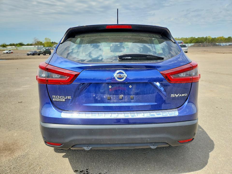 2020 Nissan Rogue sport VIN JN1BJ1CW6LW383717 COPART salvage auction — SIDE, NY - MV-907A SALVAGE CERTIFICATE, sold $2,550 on 2026-07-13 (photo 6)