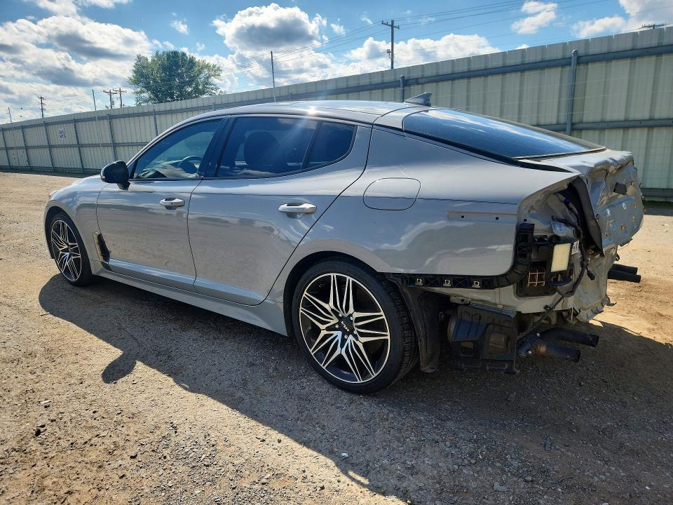 2022 Kia Stinger VIN KNAE45LC0N6119939 COPART salvage auction — FRONT END, La - Cert Of Title-Salvage, sold $1,800 on 2026-07-30 (photo 2)