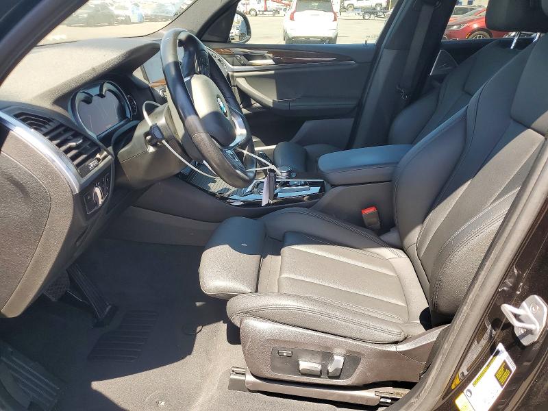 2019 BMW X3 VIN 5UXTR7C54KLR50090 COPART salvage auction — FRONT END, Ca - Salvage Certificate, sold $6,000 on 2026-07-13 (photo 7)