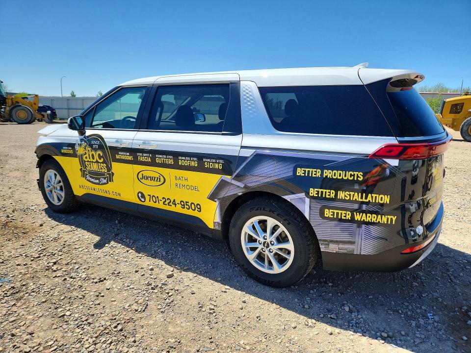 2024 Kia Carnival VIN KNDNB4H33R6393623 COPART salvage auction — FRONT END, Mn - Cert Of Title-Salvage, sold $6,800 on 2026-07-06 (photo 2)