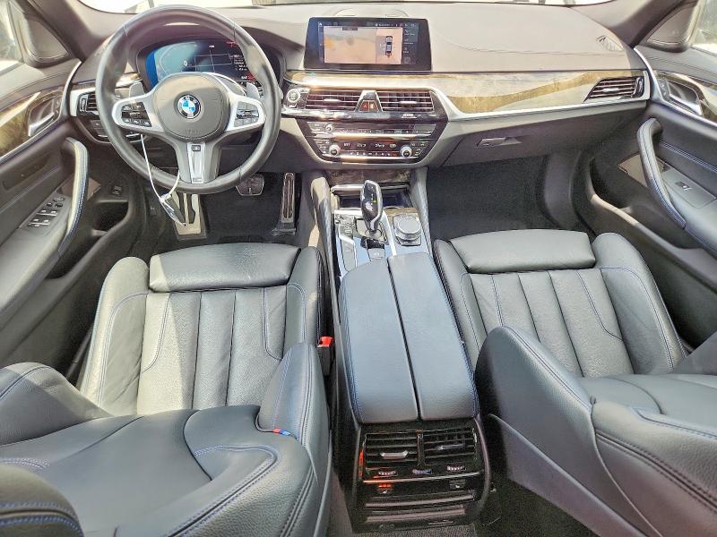 2020 BMW 5er VIN WBAJS3C02LCE58654 COPART salvage auction — FRONT END, Tx - Salvage Vehicle Title, sold $1,050 on 2026-07-24 (photo 8)