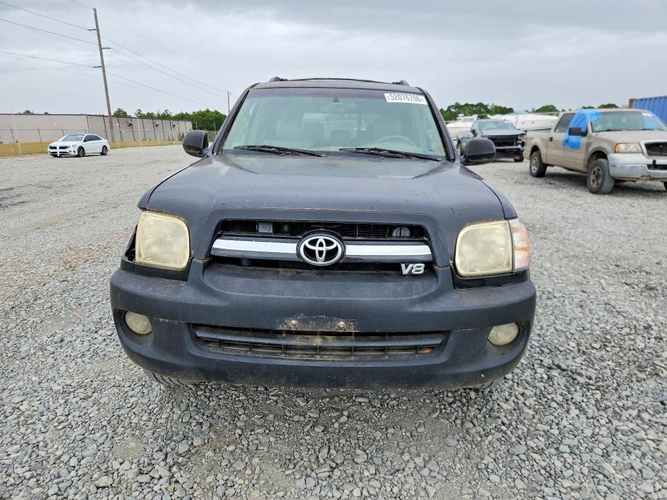 2005 Toyota Sequoia VIN 5TDZT34A05S262494 COPART salvage auction — FRONT END, Mt - Certificate Of Title, sold $975 on 2026-07-28 (photo 5)