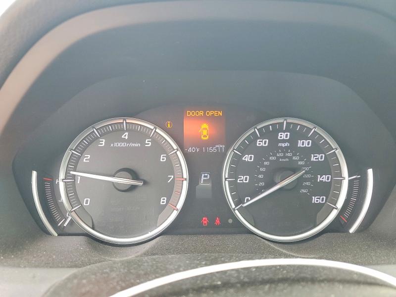 2017 Acura Tlx VIN 19UUB1F3XHA009282 COPART salvage auction — FRONT END, Tx - Salvage Vehicle Title, sold $2,000 on 2026-07-02 (photo 9)