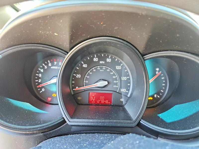2013 Kia Rio VIN KNADN4A30D6236151 COPART salvage auction — FRONT END, Nc - Salvage Certificate Of Title, sold $225 on 2026-07-08 (photo 9)