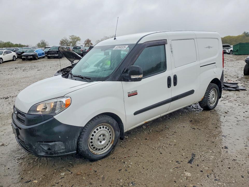 2017 Ram Promaster city VIN ZFBERFAB0H6D46725 COPART salvage auction — WATER/FLOOD, Ma - Cert Of Title-Flood Salvage, sold $1,000 on 2026-07-08 (photo 1)