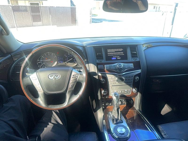 2019 Infiniti Qx80 VIN JN8AZ2NF8K9685855 COPART salvage auction — NORMAL WEAR, Nv - Certificate Of Title (P), sold $3,150 on 2026-07-08 (photo 9)