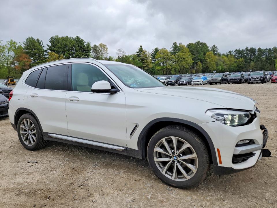 2019 BMW X3 VIN 5UXTR9C5XKLP91250 COPART salvage auction — FRONT END, Id - Salvage Certificate Of Title, sold $4,200 on 2026-07-23 (photo 4)