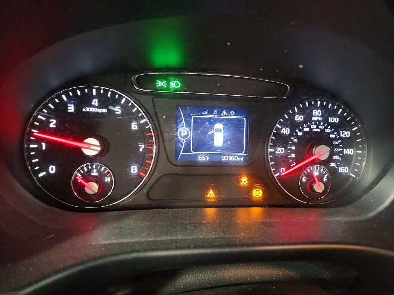 2018 Kia Sorento VIN 5XYPGDA39JG427487 COPART salvage auction — HAIL, Mn - Cert Of Title-Salvage, sold $3,750 on 2026-07-09 (photo 9)