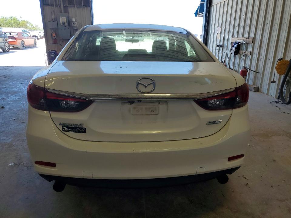 2015 Mazda 6 VIN JM1GJ1U53F1196736 COPART salvage auction — REAR END, Tx - Salvage Vehicle Title, sold $2,050 on 2026-07-31 (photo 6)