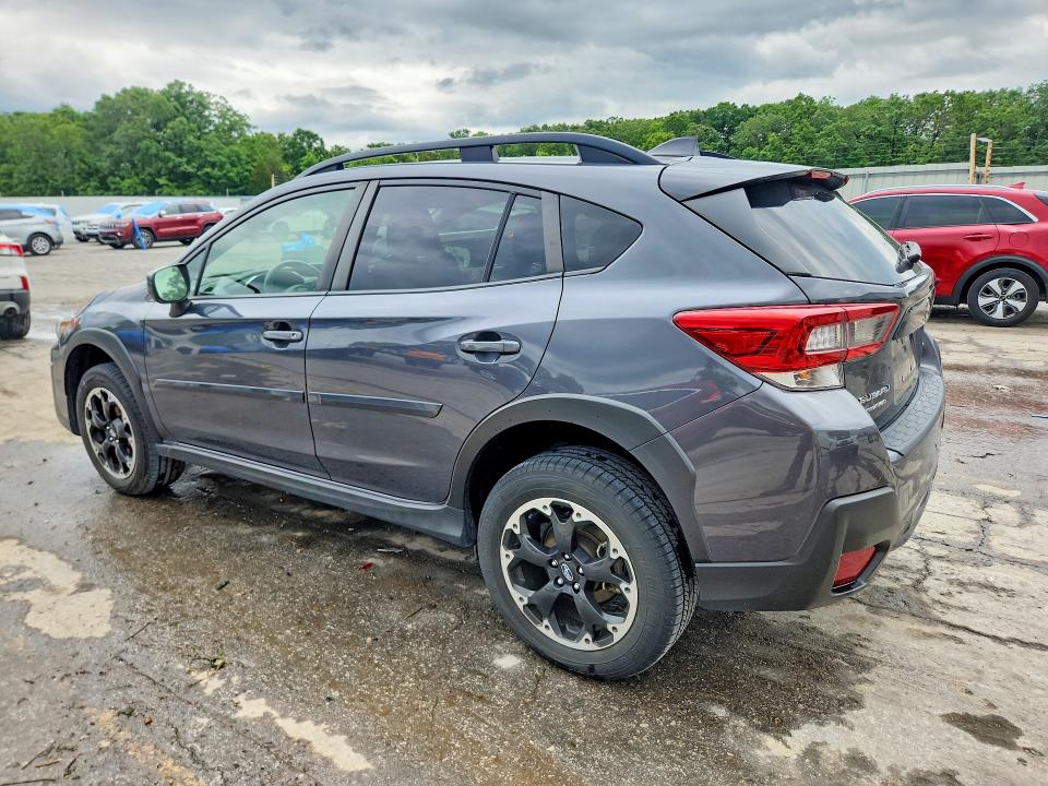 2022 Subaru Xv VIN JF2GTAEC7NH213522 COPART salvage auction — HAIL, Mo - Salvage Certificate Of Title, sold $7,300 on 2026-07-20 (photo 2)