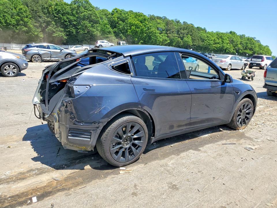 2024 Tesla Model y VIN 7SAYGDEE9RA231178 COPART salvage auction — REAR END, Ga - Cert Of Title-Salvage, sold $13,300 on 2026-07-28 (photo 3)