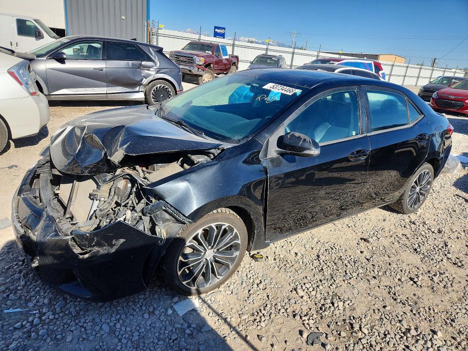 2014 Toyota VIN 5YFBURHE6EP014645 COPART salvage auction — FRONT END, Ut - Salvage Certificate, sold $1,000 on 2026-07-24 (photo 1)