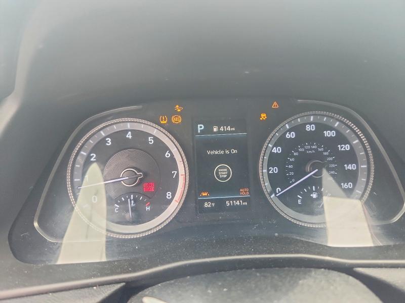 2021 Hyundai VIN 5NPEL4JA4MH109517 COPART salvage auction — REAR END, Ri - Salvage Certificate Of Title, sold $1,600 on 2026-07-21 (photo 9)