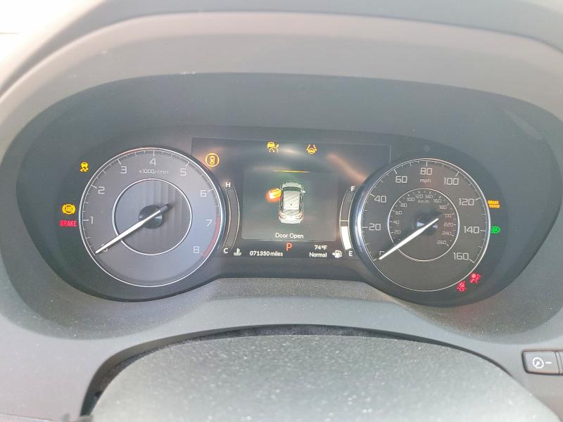 2024 Acura Rdx VIN 5J8TC2H34RL035605 COPART salvage auction — REAR END, Ca - Salvage Certificate, sold $7,300 on 2026-07-24 (photo 9)