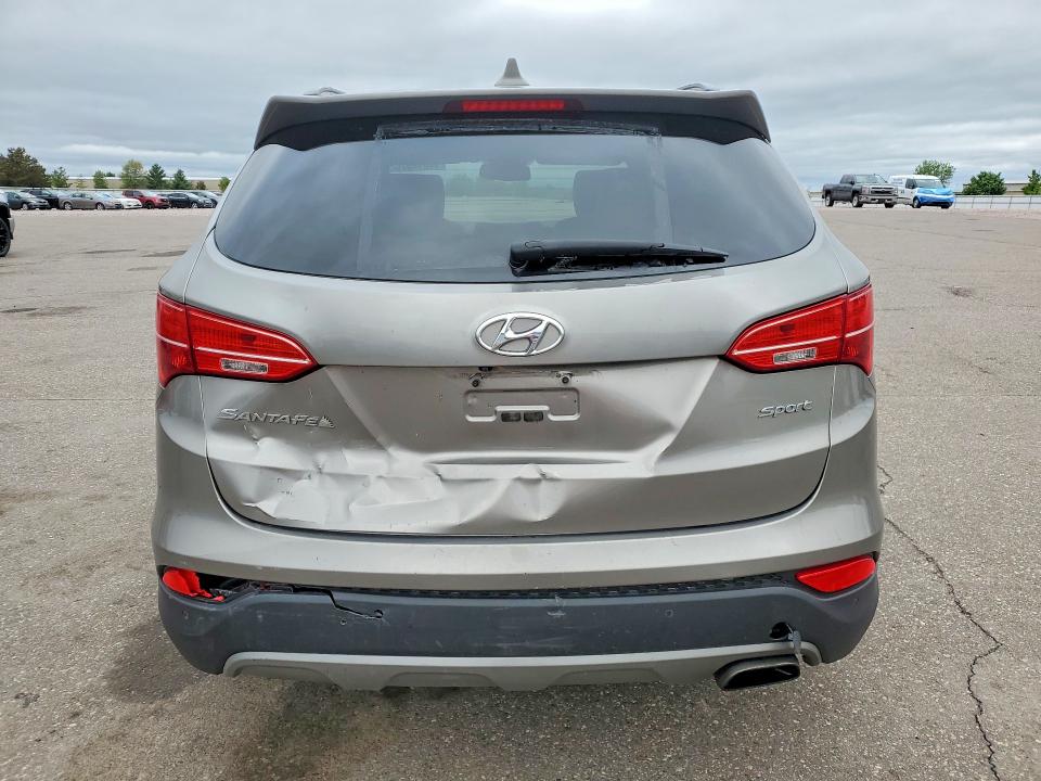 2014 Hyundai Santa fe VIN 5XYZU3LB7EG229352 COPART salvage auction — REAR END, Mn - Cert Of Title-Prior Salvage, sold $2,000 on 2026-07-21 (photo 6)