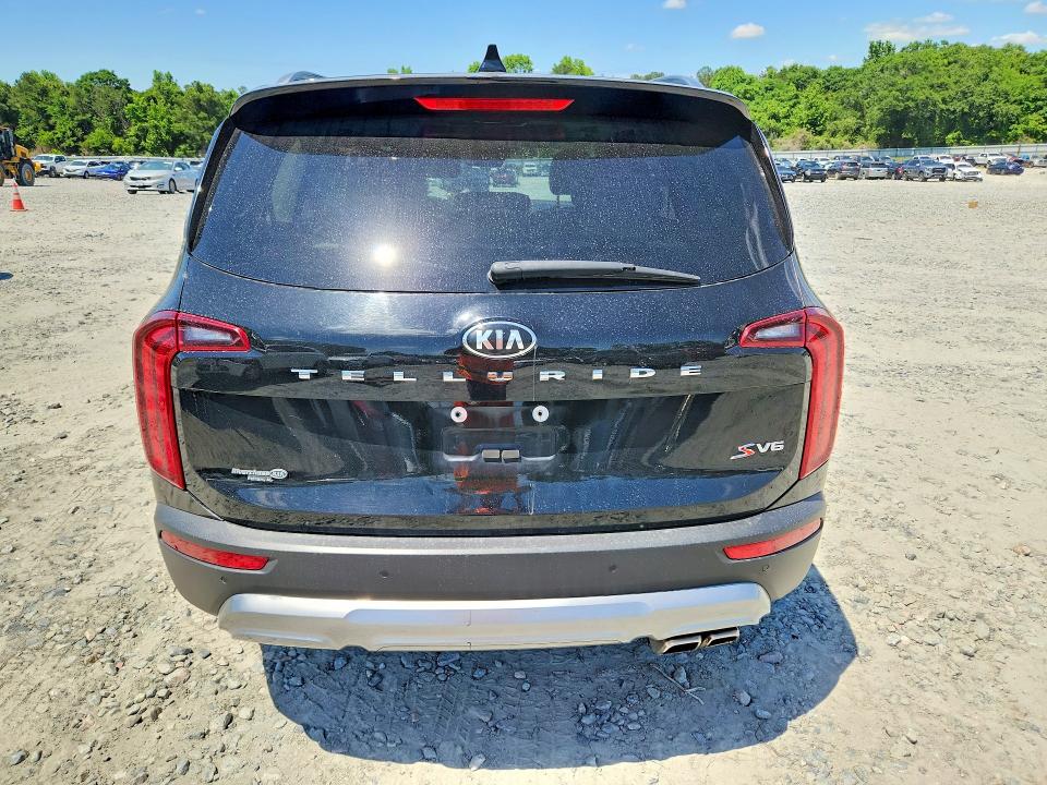 2021 Kia Telluride VIN 5XYP64HC8MG127212 COPART salvage auction — FRONT END, Ga - Cert Of Title-Salvage, sold $5,300 on 2026-07-09 (photo 6)