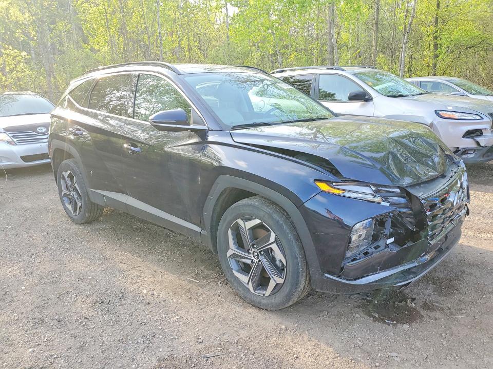 2024 Hyundai Tucson VIN KM8JCCD12RU169535 COPART salvage auction — FRONT END, On - Permit Salvage, sold $12,900 on 2026-07-23 (photo 4)