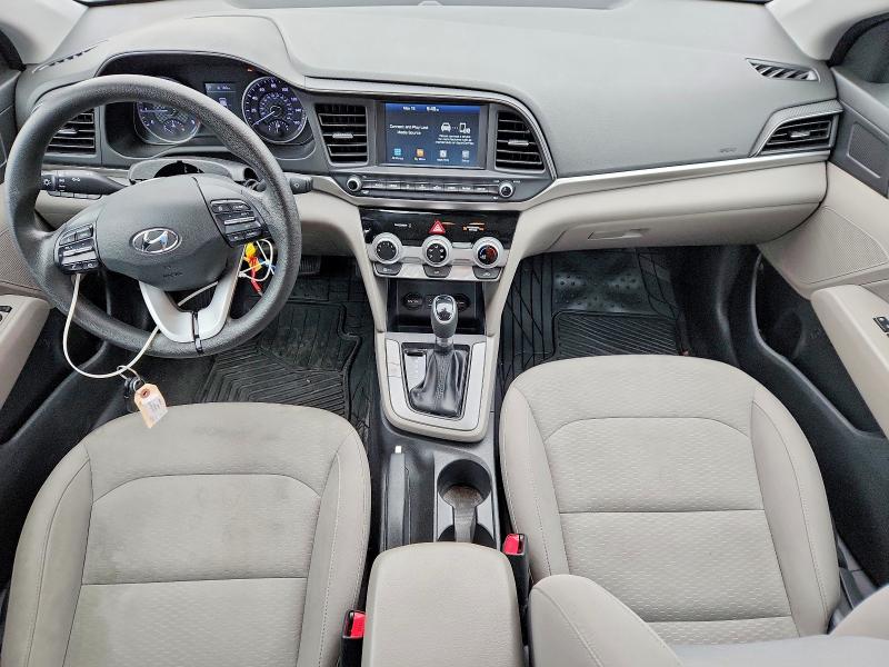 2019 Hyundai Elantra VIN KMHD84LF1KU730377 COPART salvage auction — VANDALISM, KS - CERT OF TITLE-SALVAGE, sold $2,700 on 2026-07-15 (photo 8)