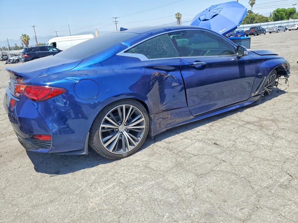 2017 Infiniti VIN JN1EV7EL0HM551989 COPART salvage auction — FRONT END, Ca - Salvage Certificate, sold $2,900 on 2026-07-06 (photo 3)