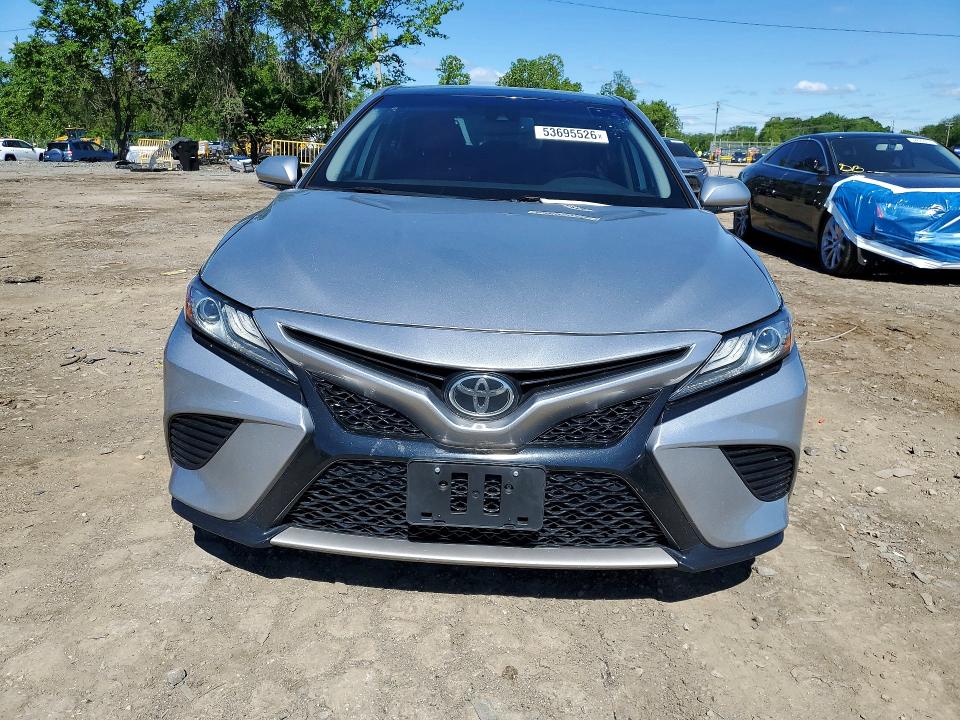2019 Toyota Camry VIN 4T1B61HK9KU719404 COPART salvage auction — REAR END, In - Certificate Of Title, sold $10,100 on 2026-07-30 (photo 5)