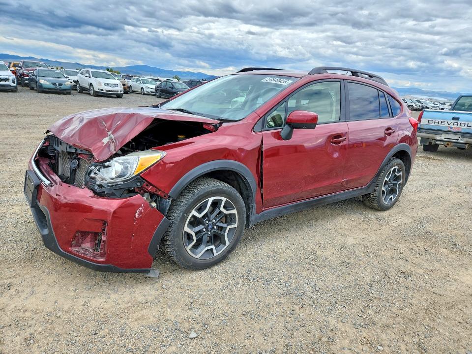 2016 Subaru VIN JF2GPABC6G8255529 COPART salvage auction — FRONT END, Mt - Salvage Certificate Of A Vehic, sold $625 on 2026-07-14 (photo 1)