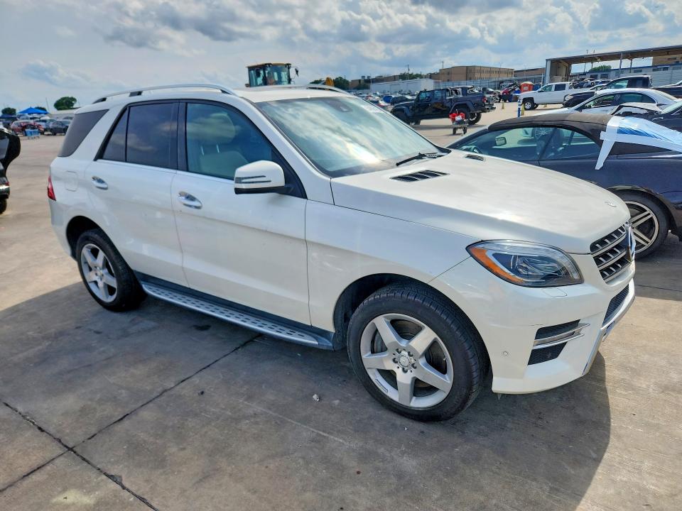 2013 Mercedes-benz M-klasse VIN 4JGDA7DB4DA100925 COPART salvage auction — NORMAL WEAR, Tx - Certificate Of Title, sold $7,800 on 2026-07-09 (photo 4)