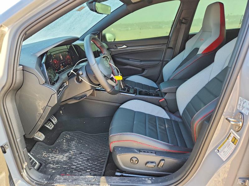 2024 Volkswagen Gti VIN WVW2A7CDXRW226456 COPART salvage auction — WATER/FLOOD, Tx - Salvage Title-Flood Damage, sold $12,500 on 2026-07-14 (photo 7)